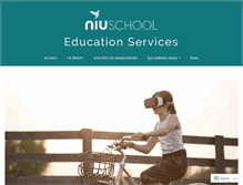 Tablet Screenshot of niuschool.com